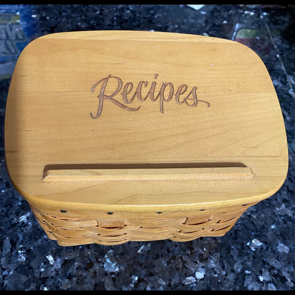 Longenberger Recipe Holder
